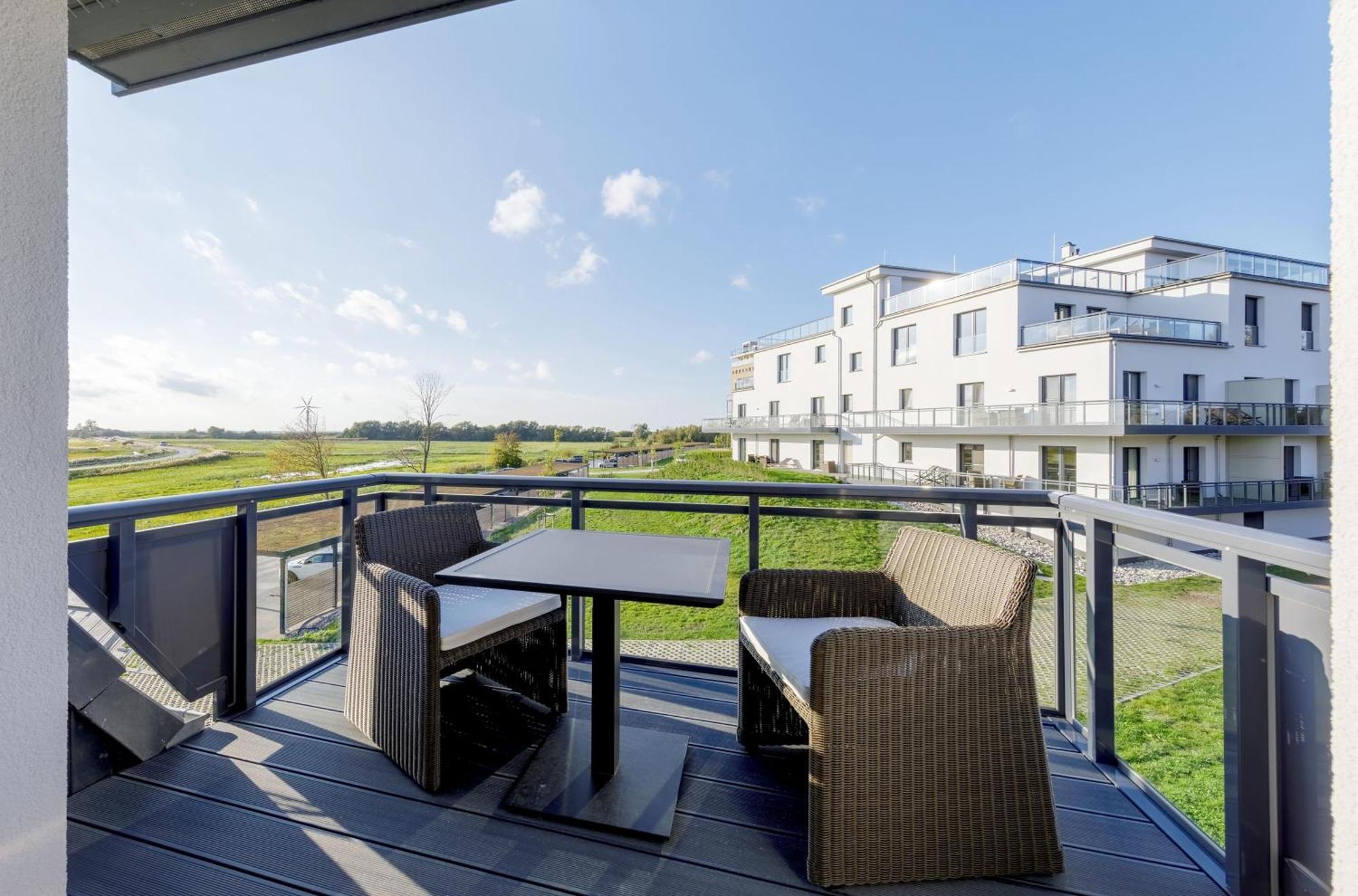 Meerblick Mit Kamin Am Saaler Bodden Wustrow  Exterior foto